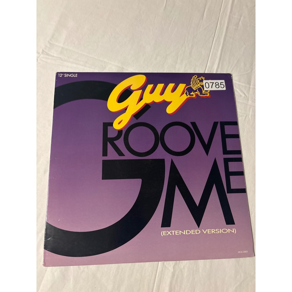 Guy Groove Me 12" Vinyl Single 1988 MCA Uptown Records Extended Version EX